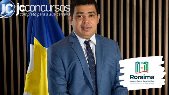 None - Concurso ALE RR: presidente da ALE RR soldado Sampaio crédito AI ALE RR