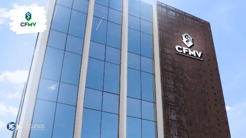 Concurso do CFMV: edifício-sede da instituição, em Brasília - Foto: Divulgação