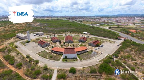 Concurso do Insa: vista aérea da sede do órgão, em Campina Grande (PB) - Divulgação