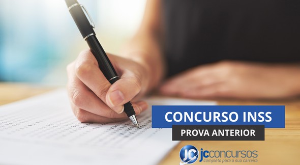 Concurso INSS: prova anterior para técnico e analista - Divulgação