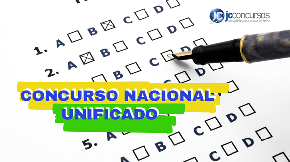None - Concurso Nacional Unificado : caneta preenche a folha de respostas Divulgação