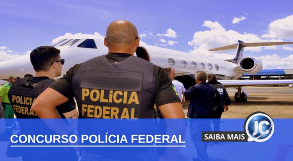 Concurso PF - agentes da corporação durante operação - Divulgação