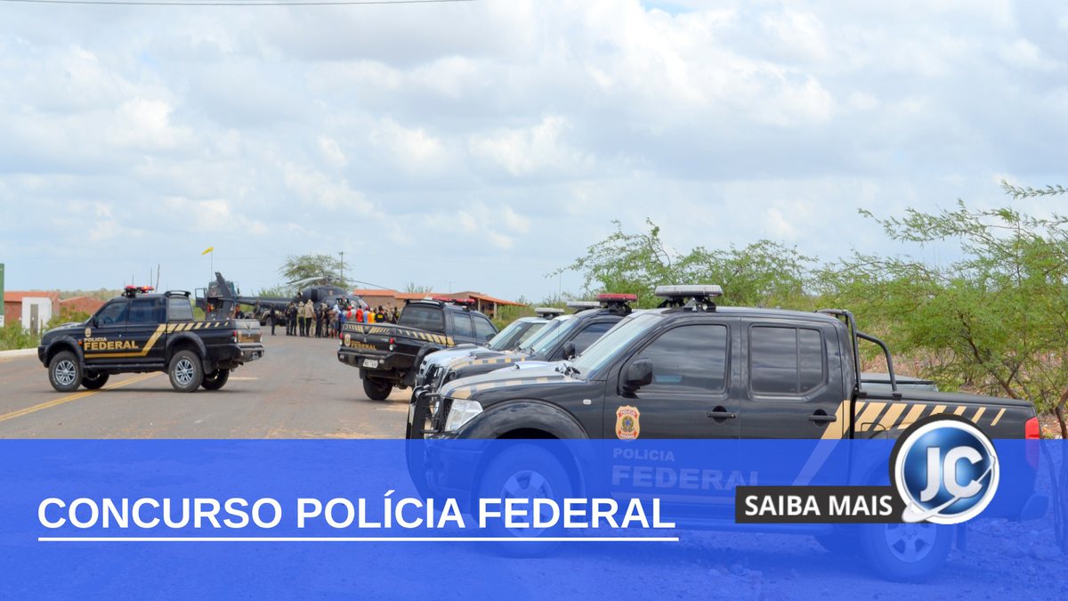 Concurso PF: viatura da Polícia Federal