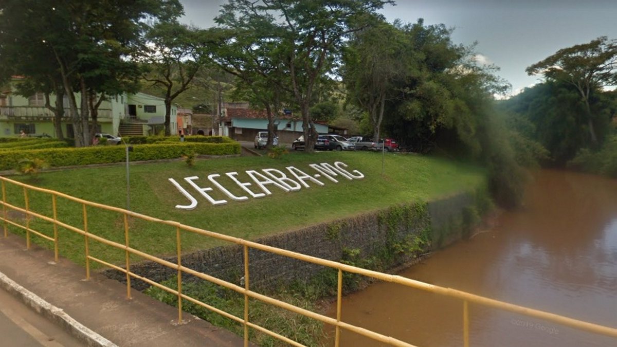 Concurso Prefeitura Jeceaba - letreiro com o nome da cidade