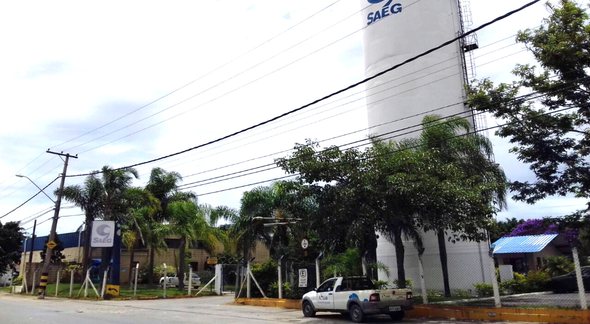 Concurso Saeg: unidade da Companhia de Serviço de Água, Esgoto e Resíduos de Guaratinguetá - Divulgação