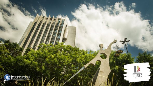 Concurso do TJ SC: sede do Tribunal de Justiça de Santa Catarina, em Florianópolis - Foto: Divulgação