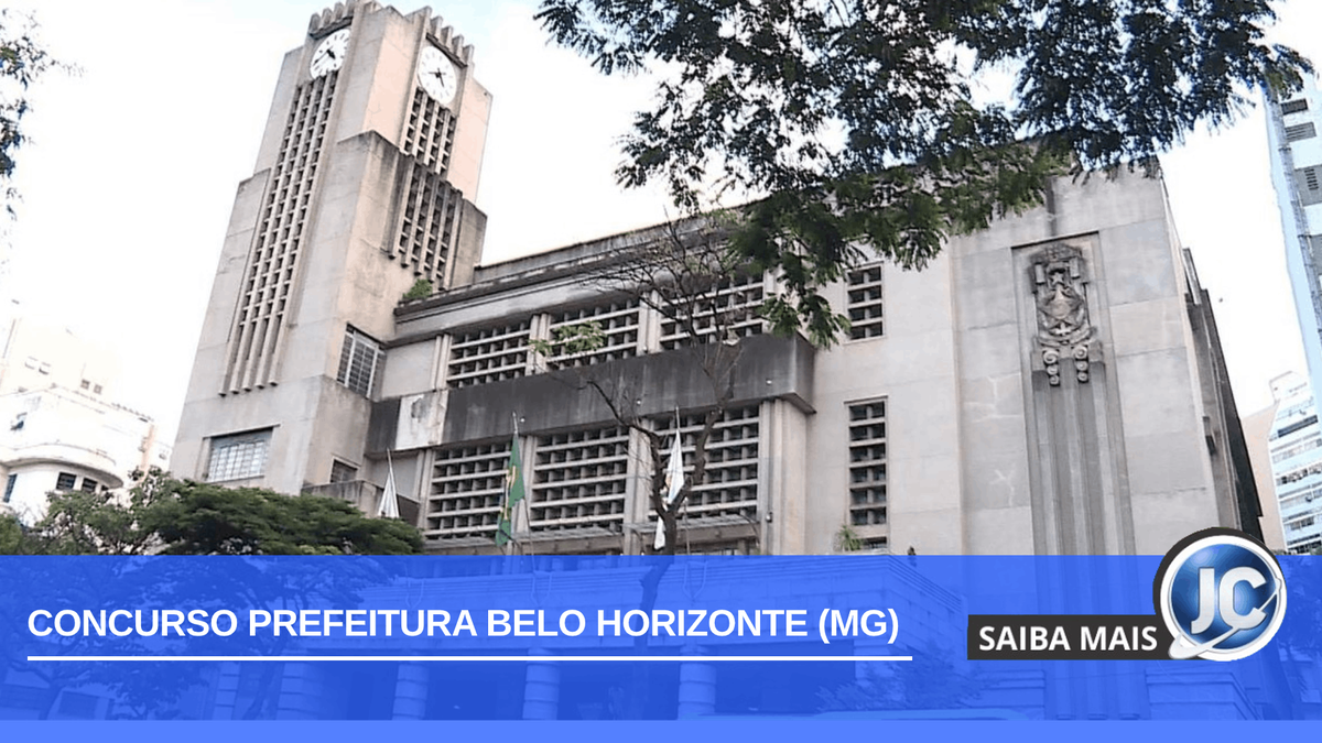 Concurso Prefeitura Belo Horizonte: fachada da prefeitura