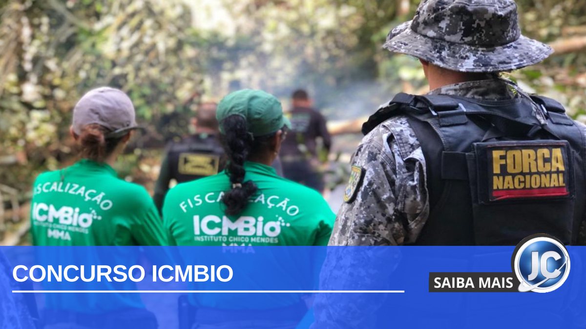 Concurso ICMBIO: pessoas trabalhando