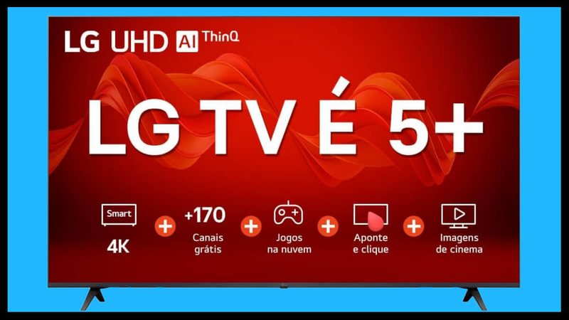 Smart TV LG UHD ThinQ AI - Divulgação